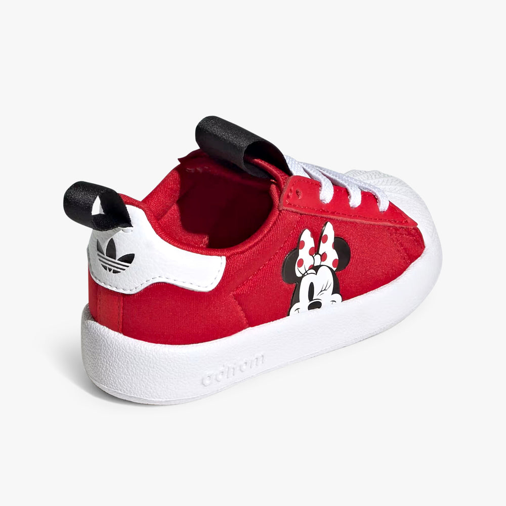Toddlers adidas Originals Disney Minnie Mouse Adifom Superstar 360 Shoes Better Scarlet / Cloud White