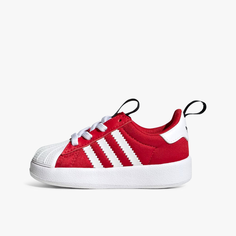 Toddlers adidas Originals Disney Minnie Mouse Adifom Superstar 360 Shoes Better Scarlet / Cloud White