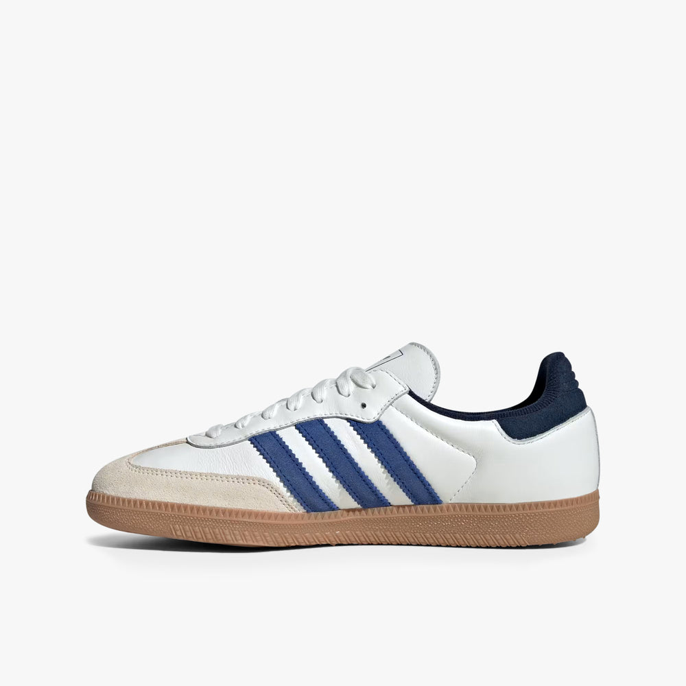 Men's adidas Samba OG Shoes - White/Royal Blue/Indigo - 12 Men's adidas Samba OG Shoes - White/Royal Blue/Indigo - 12