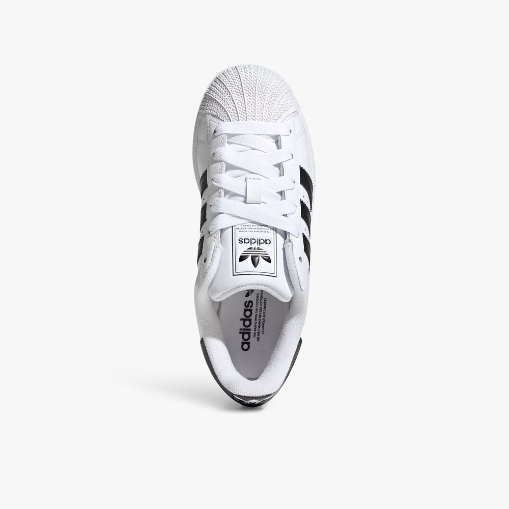 adidas Superstar II 'White Black' Big Kids' Shoes 5