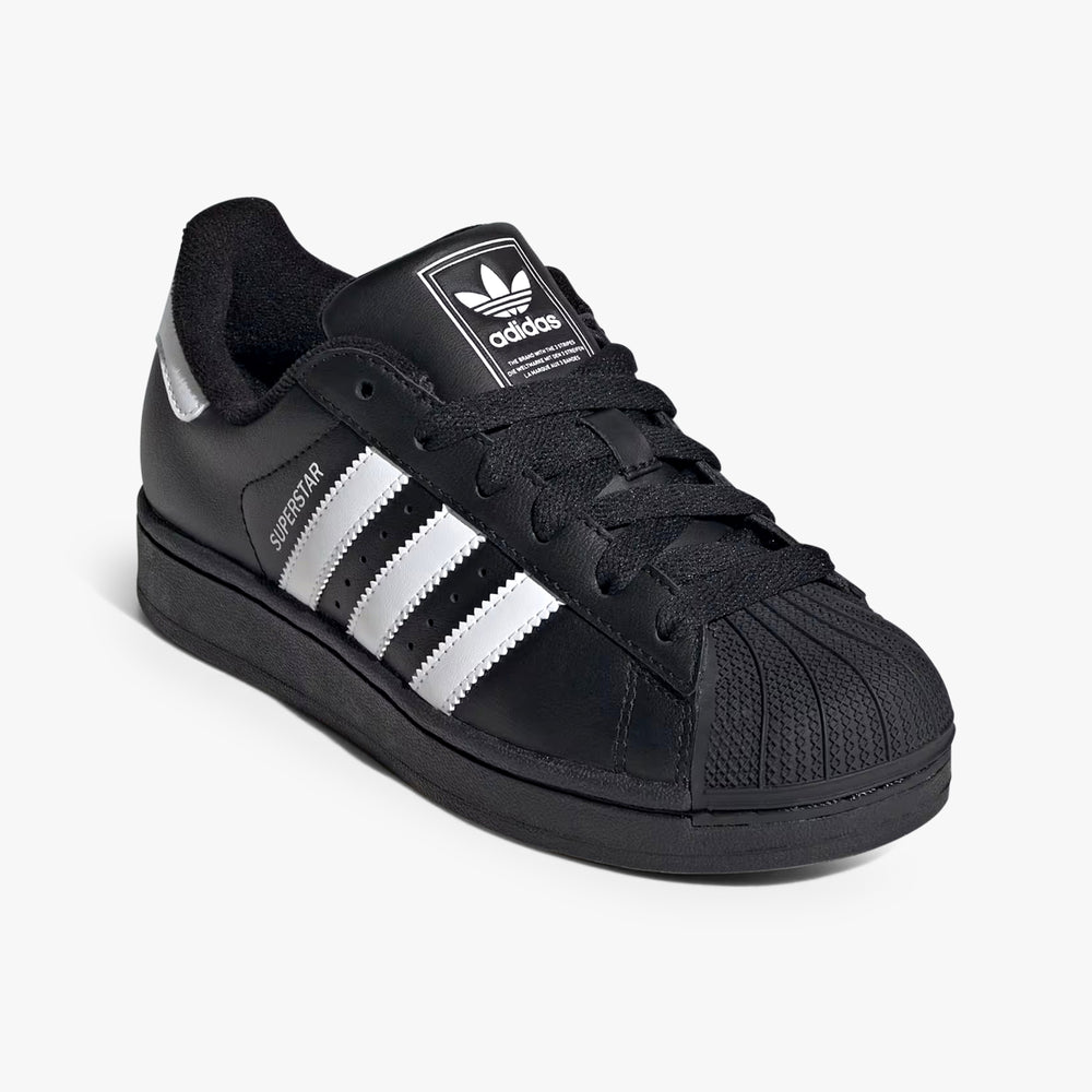 Gradeschool Adidas Superstar II - Black/White Gradeschool Adidas Superstar II - Black/White