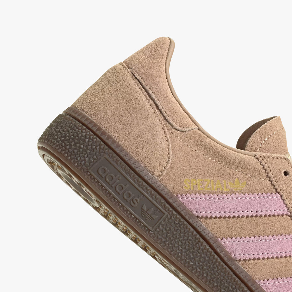Women's Adidas Handball Spezial - Biege/Pink