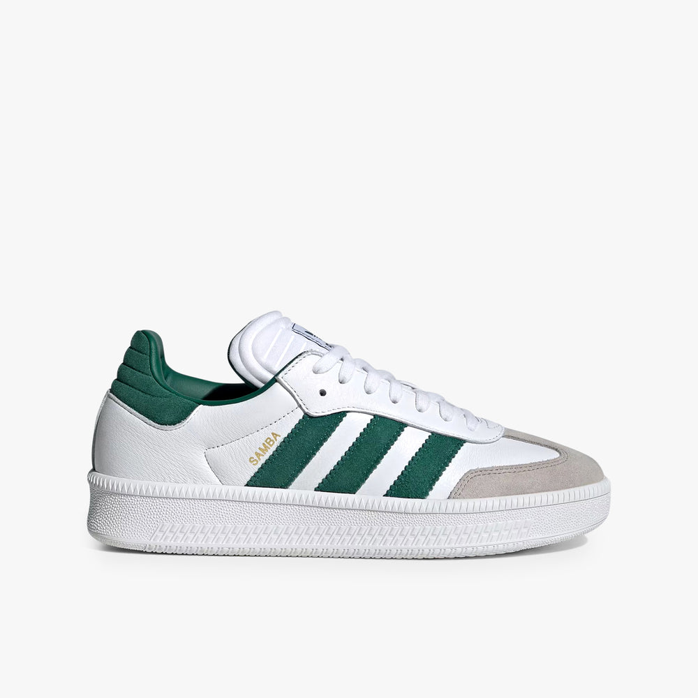 Men's Adidas Samba XLG - White/Green/Granite Men's Adidas Samba XLG - White/Green/Granite
