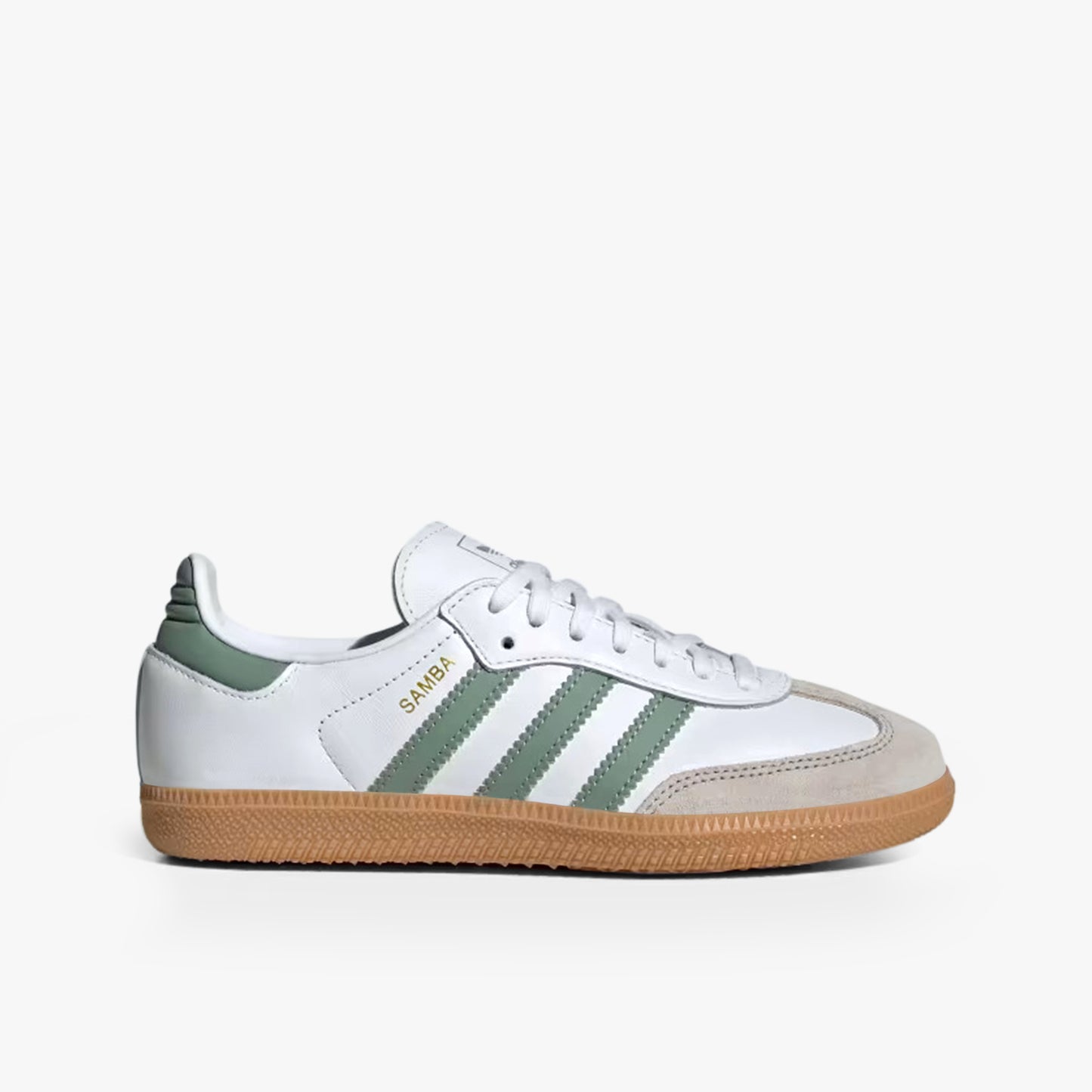 
                  
                    Gradeschool Adidas Samba OG - White/Green
                  
                