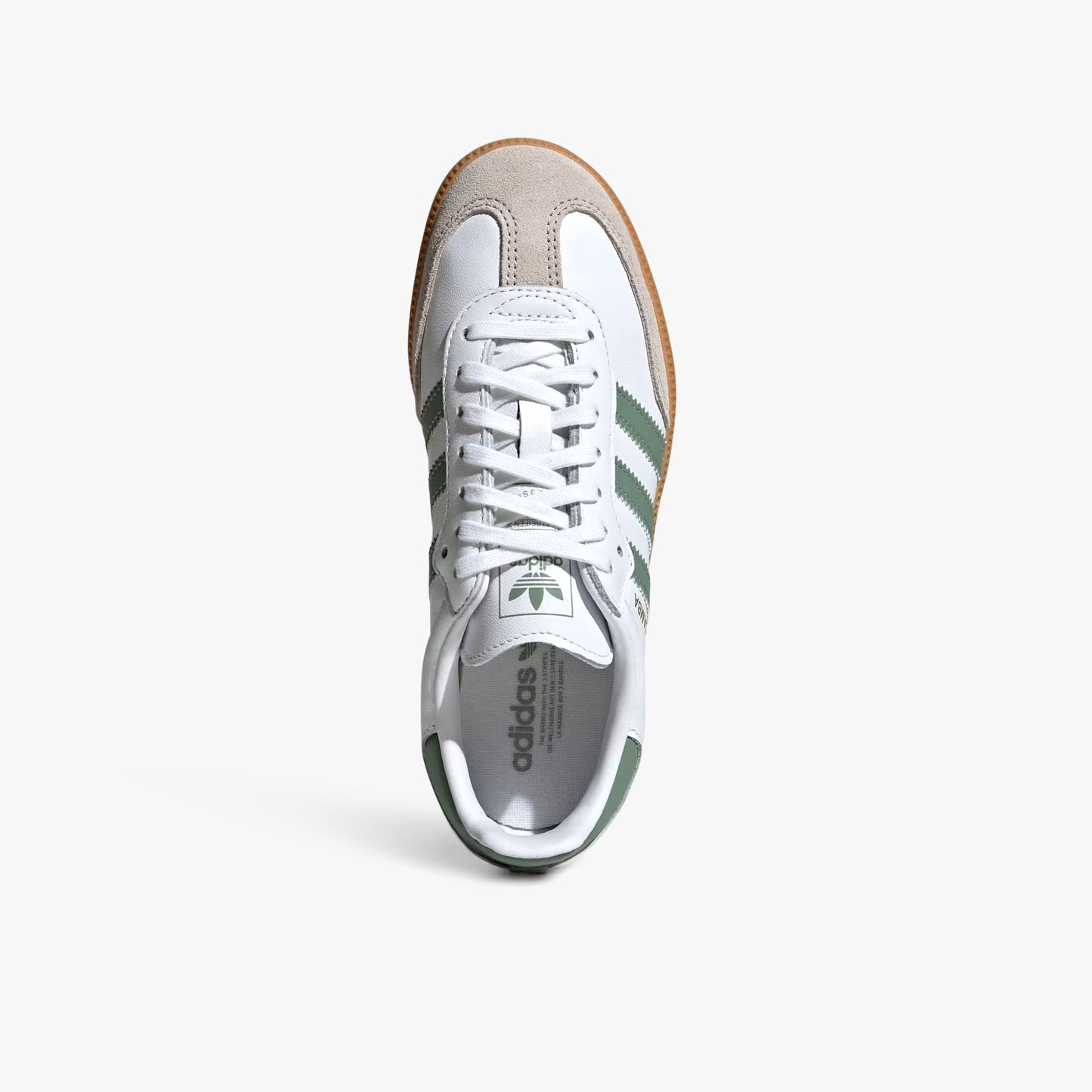 
                  
                    Gradeschool Adidas Samba OG - White/Green
                  
                