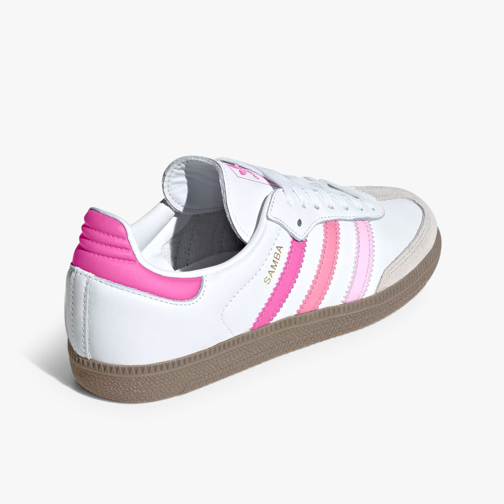 
                  
                    Preschool Adidas Samba OG - White/Pink
                  
                