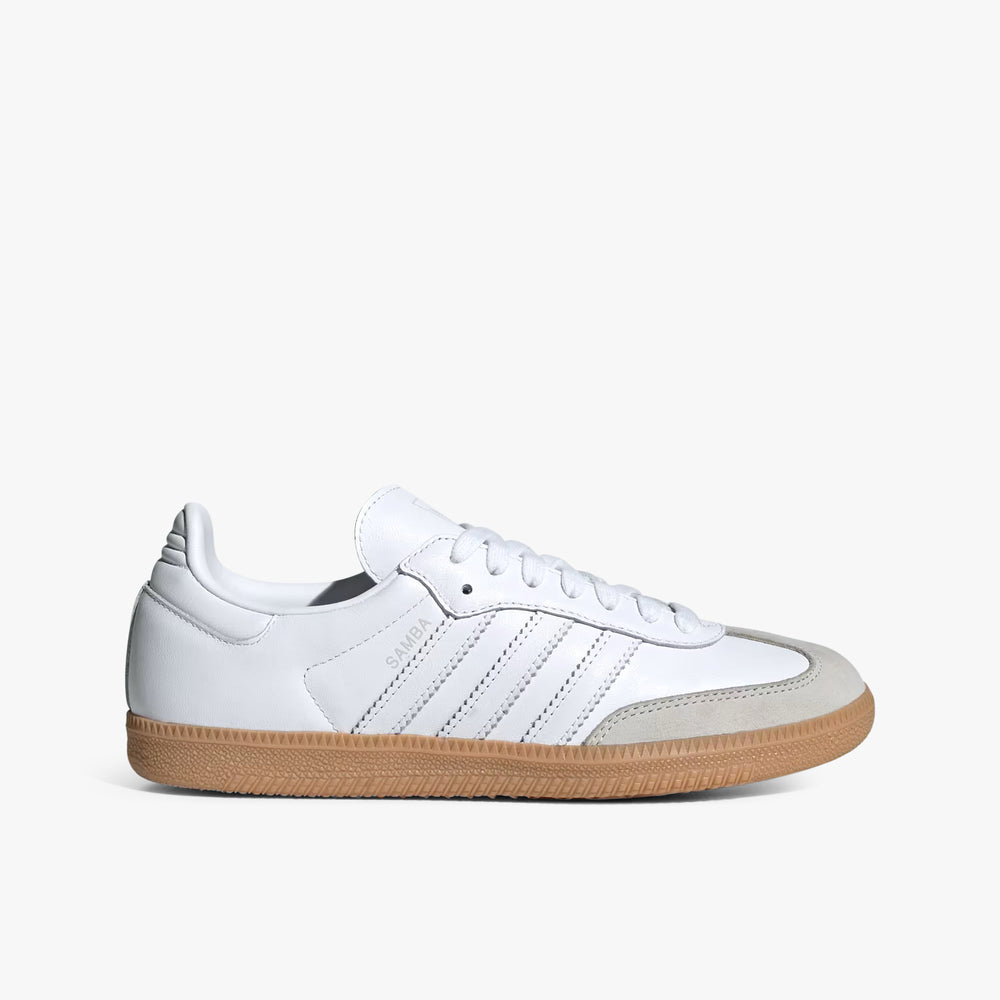 adidas Originals Samba OG Women's Ftwr White/Ftwr White/Grey One Shoes, Size: 5 adidas Originals Samba OG Women's Ftwr White/Ftwr White/Grey One Shoes, Size: 5