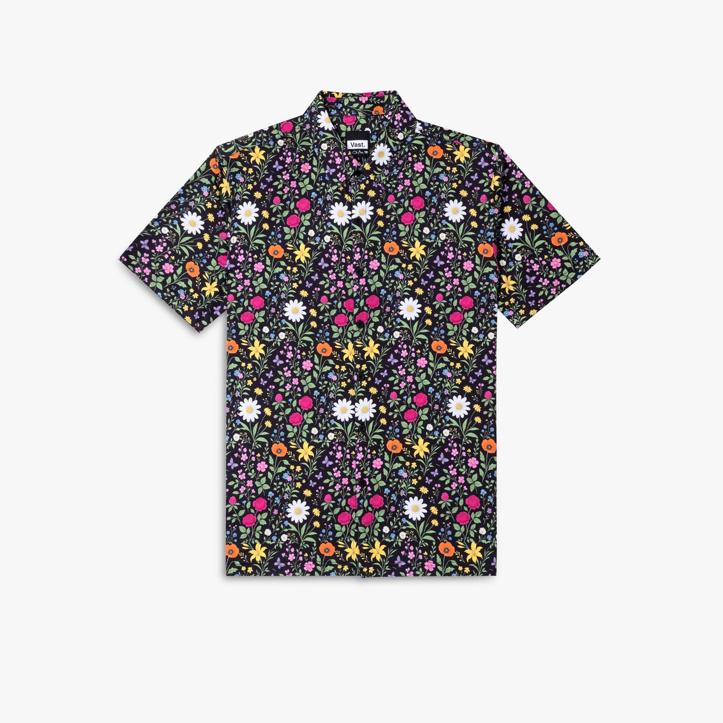 
                  
                    Men's Vast Aqua Terra Scritti Politti Tech Button Up - 'Black Multi'
                  
                