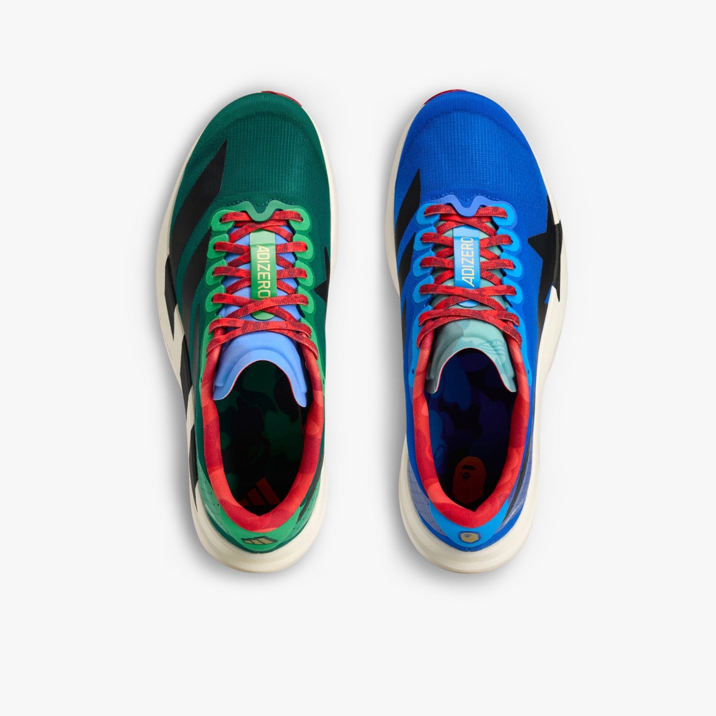 
                  
                    Men's Adidas Adizero Evo SL Bape - 'Power Blue / Collegiate Green / Off White' (RD:6/27/26)
                  
                