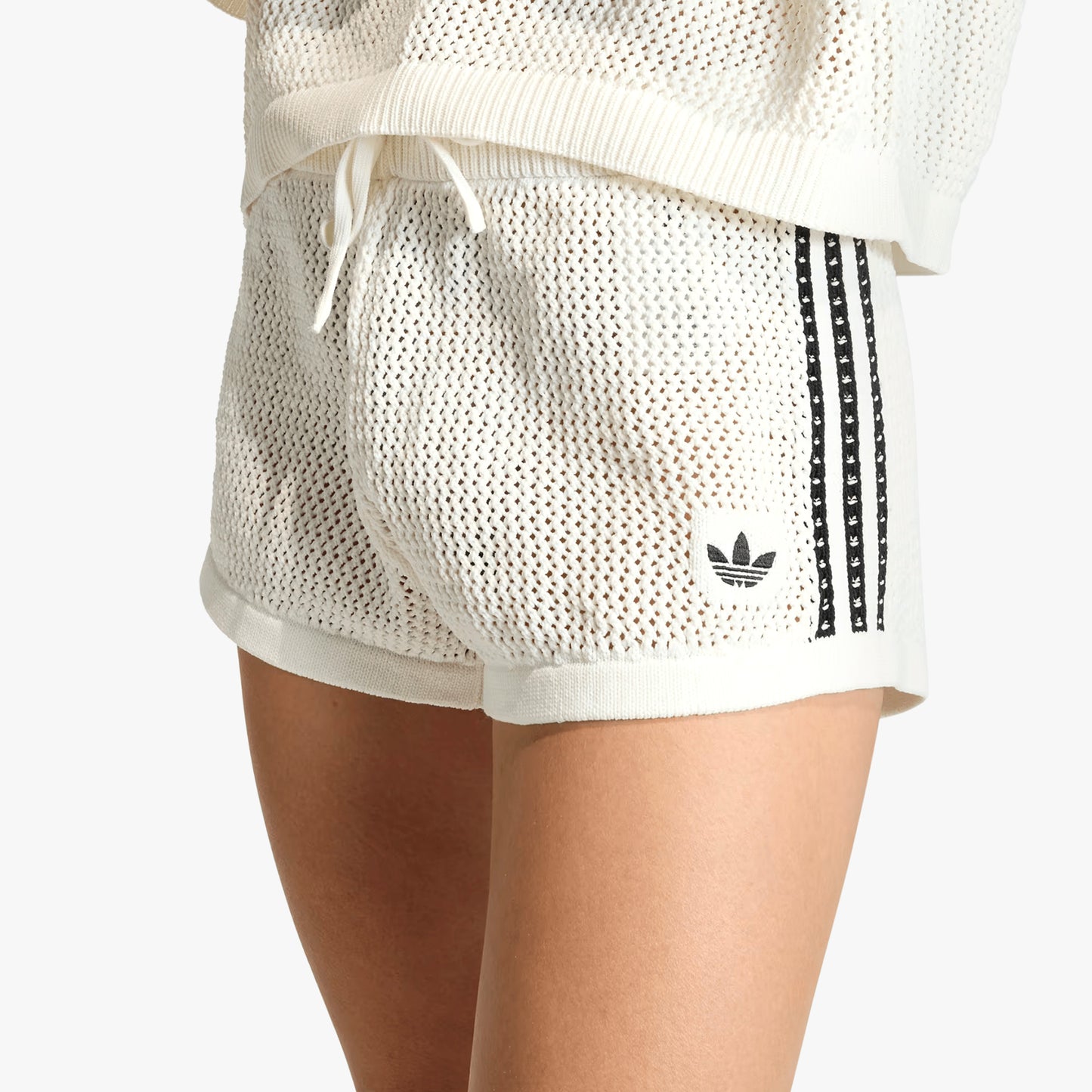 
                  
                    Women's Adidas Knitted Crochet Shorts - 'Off White'
                  
                