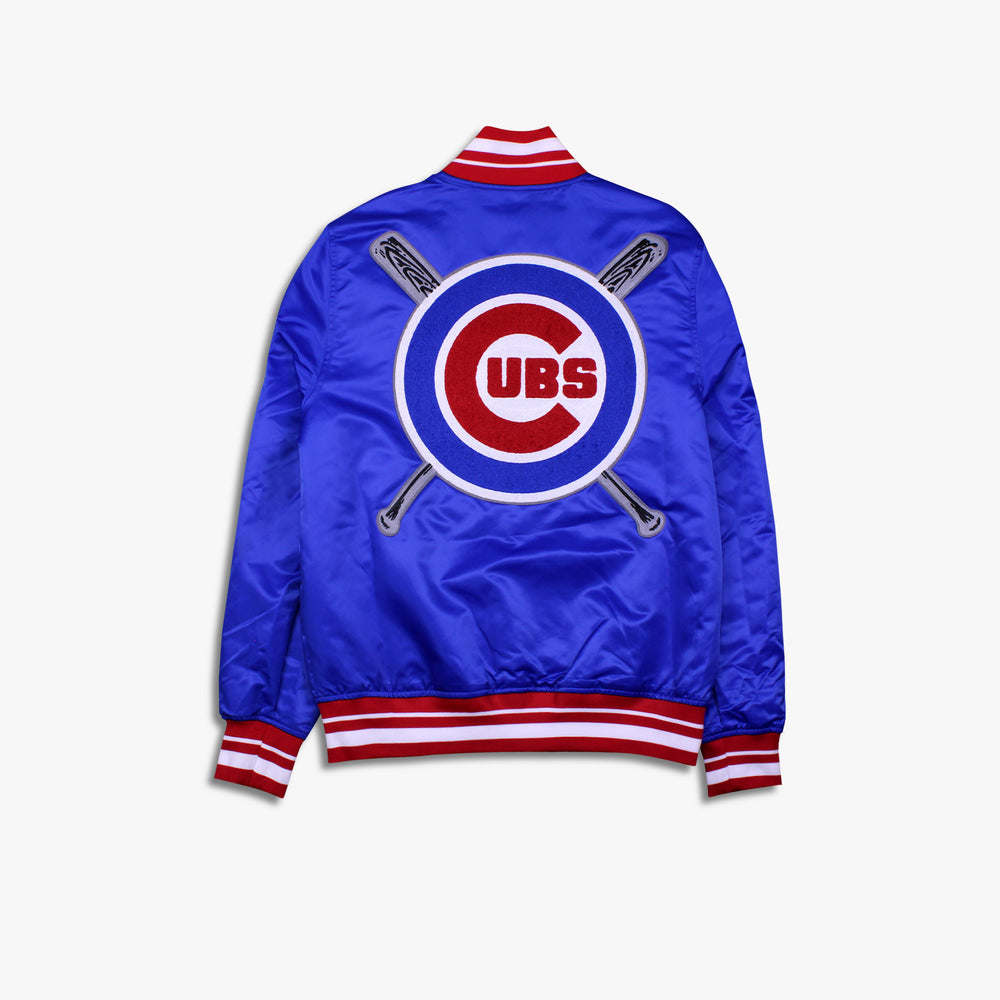 PRO STANDARD CHICAGO CUBS スタジャン S Men's Pro Standard Chicago Cubs Mash Up Rib Satin Jacket - Royal Blue/