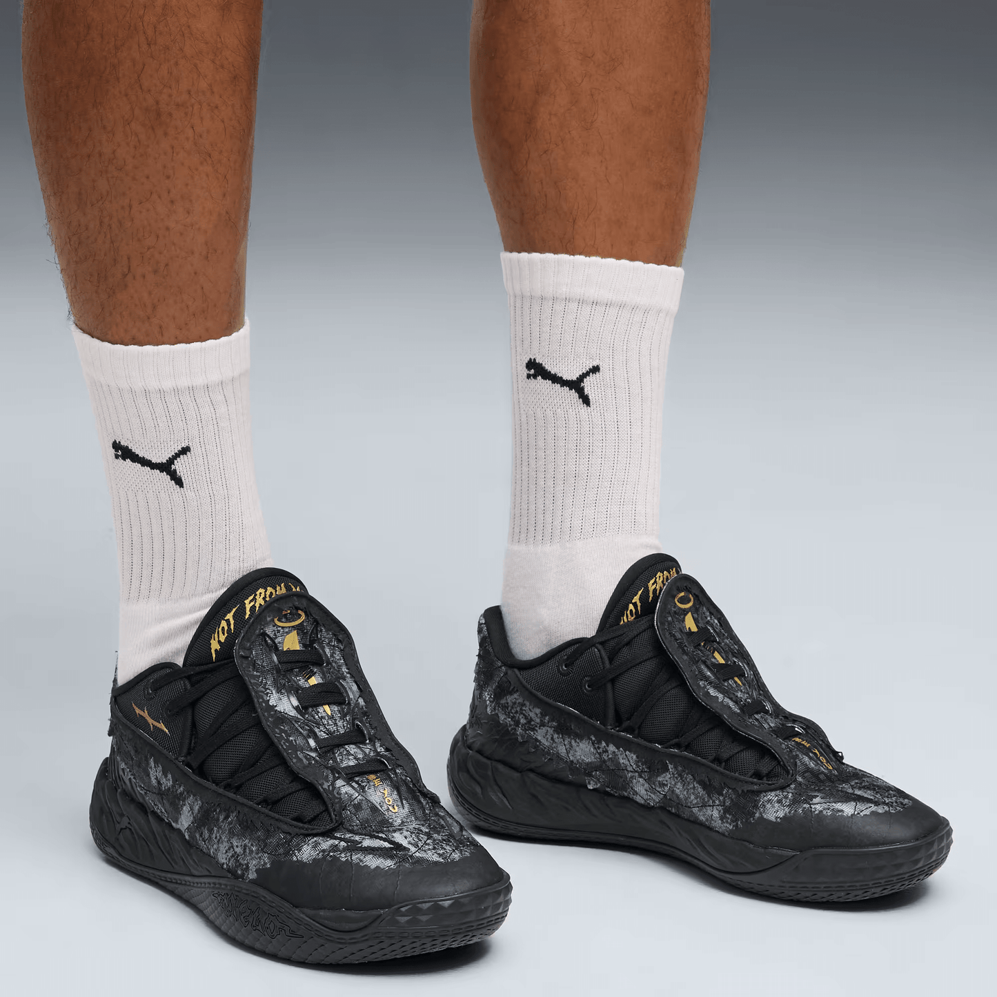 
                  
                    Men's Puma LaMelo MB.05 Lo Team - 'Black / Moody Gray'
                  
                