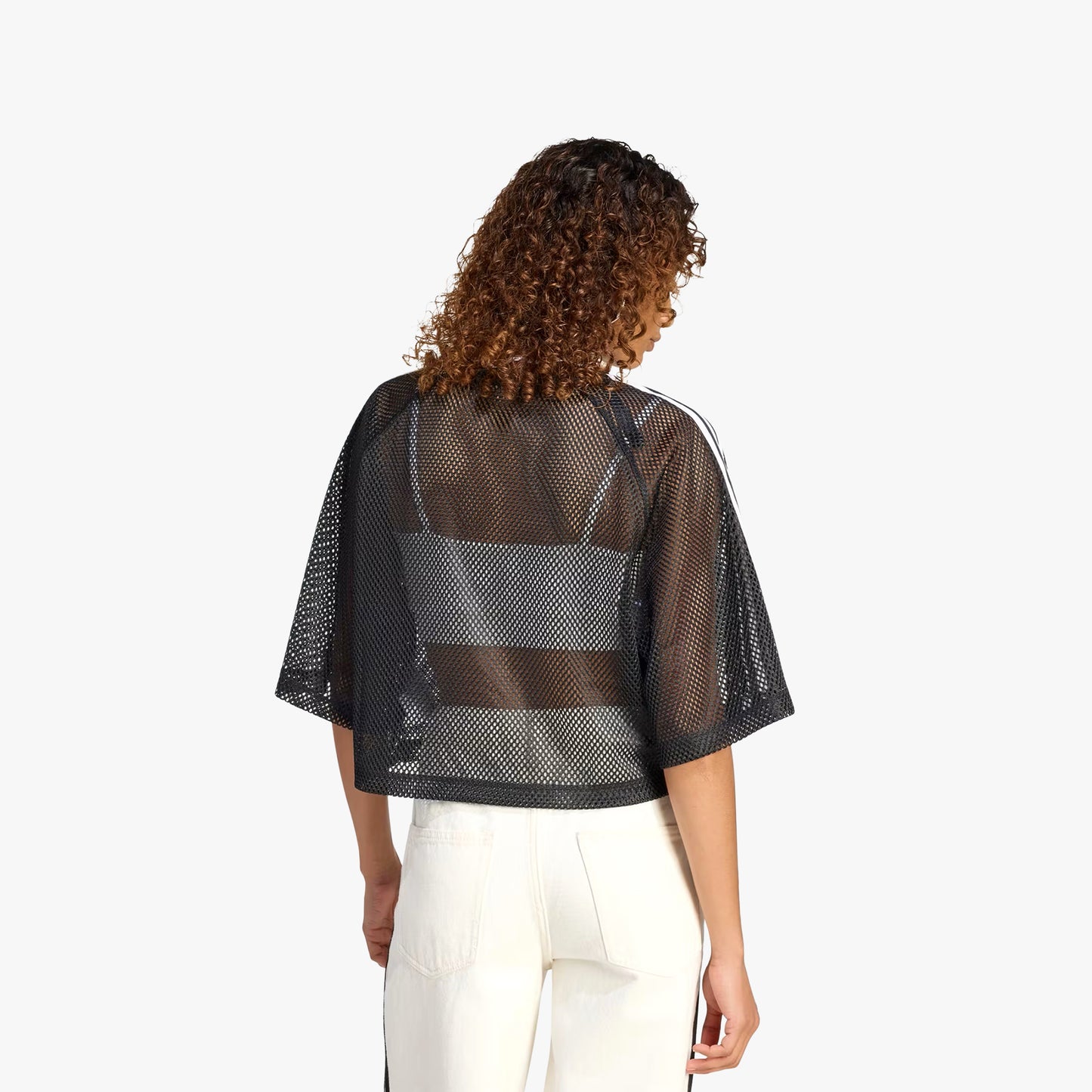 
                  
                    Women's Adidas Mesh Short Sleeve Tee - 'Black'
                  
                