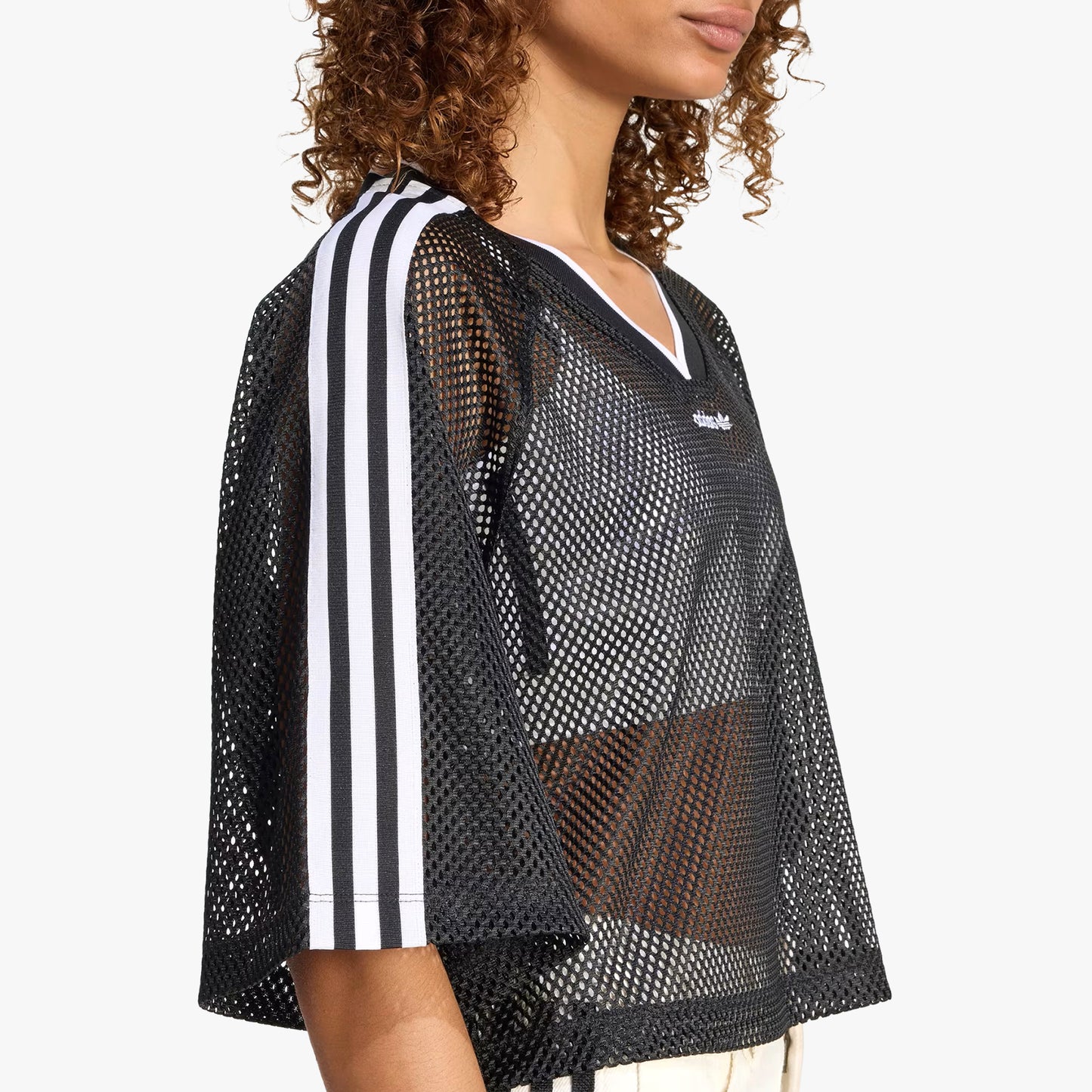 
                  
                    Women's Adidas Mesh Short Sleeve Tee - 'Black'
                  
                