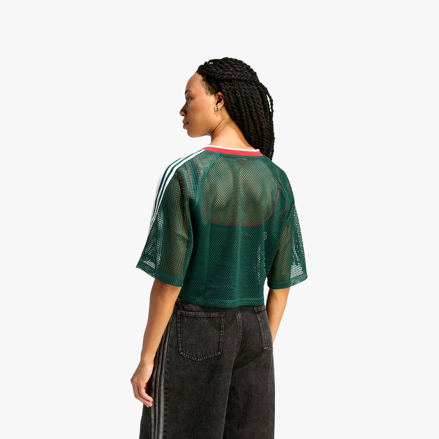
                  
                    Women's Adidas Mesh Short Sleeve Tee - 'Collegiate Green'
                  
                