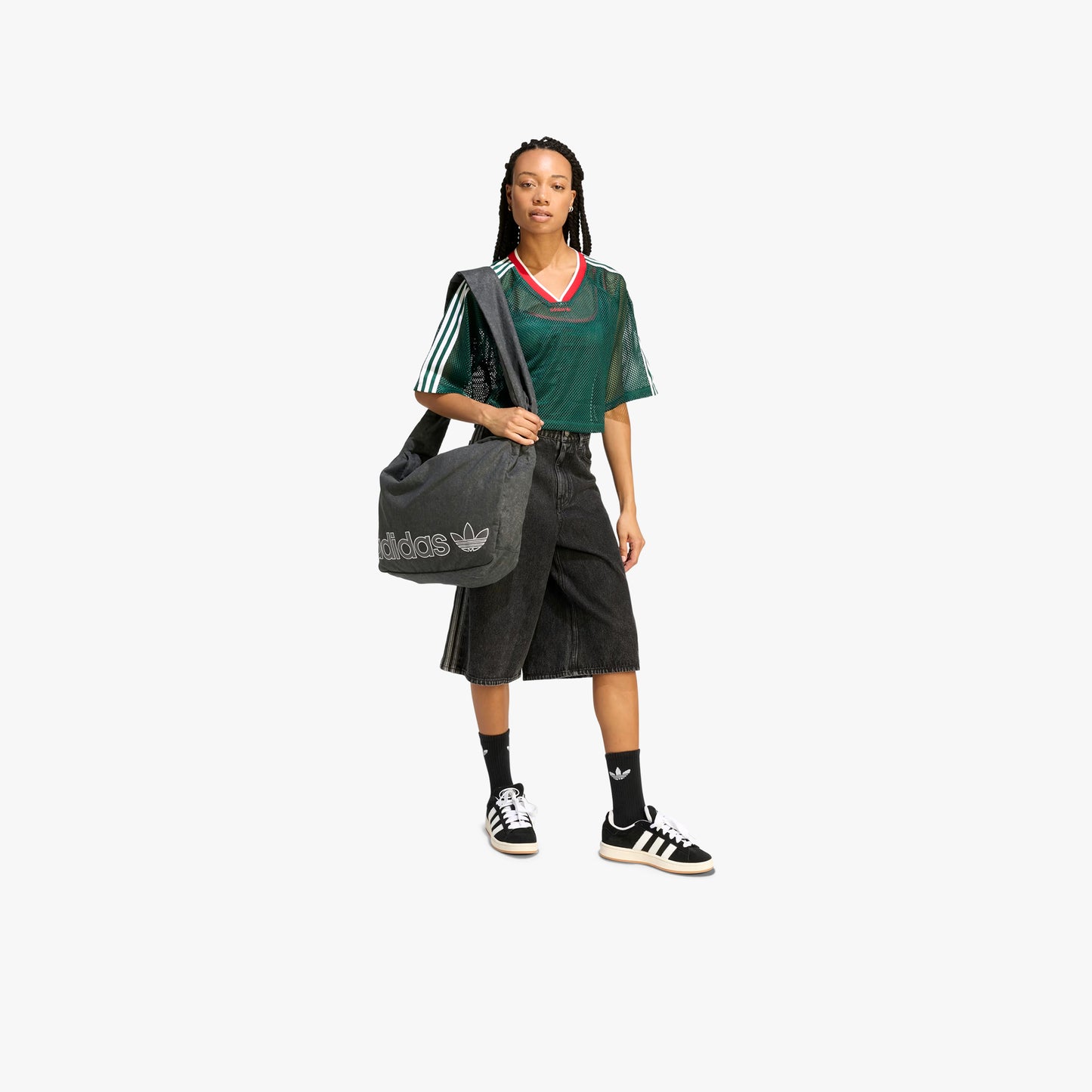 
                  
                    Women's Adidas Mesh Short Sleeve Tee - 'Collegiate Green'
                  
                