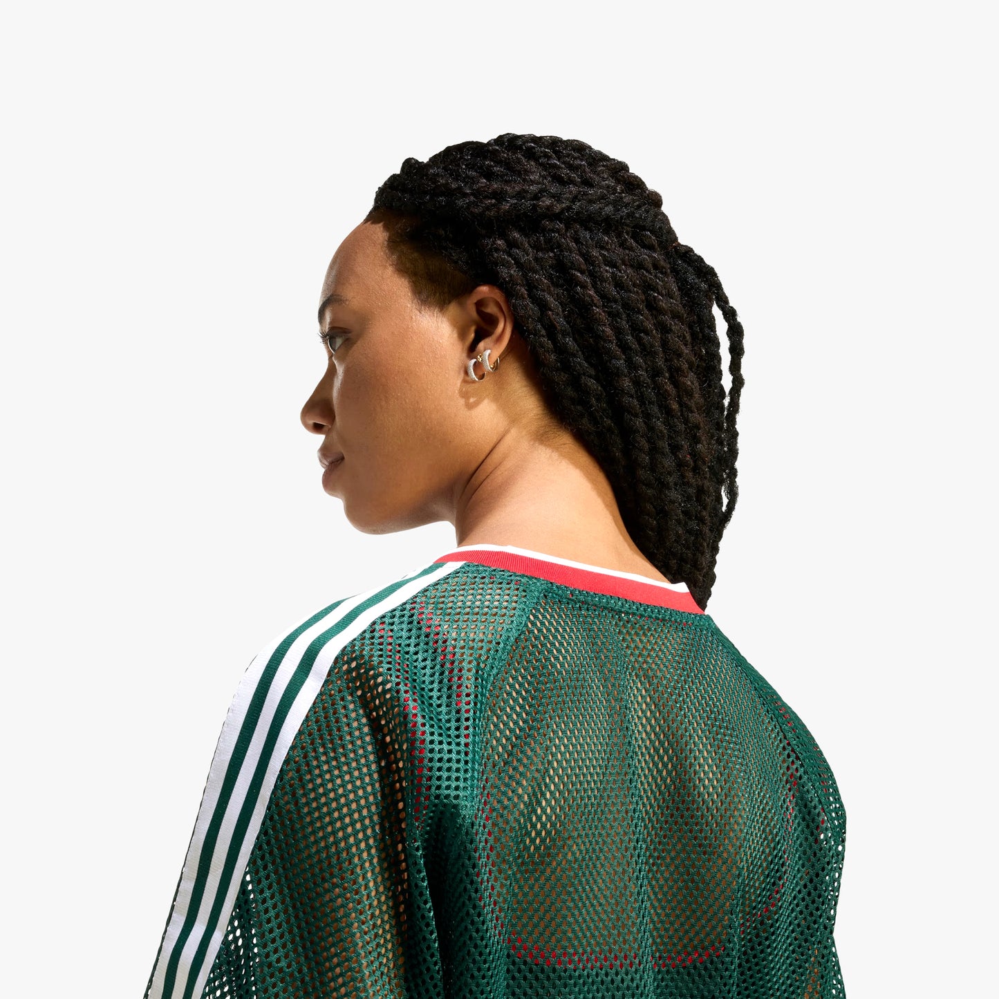 
                  
                    Women's Adidas Mesh Short Sleeve Tee - 'Collegiate Green'
                  
                