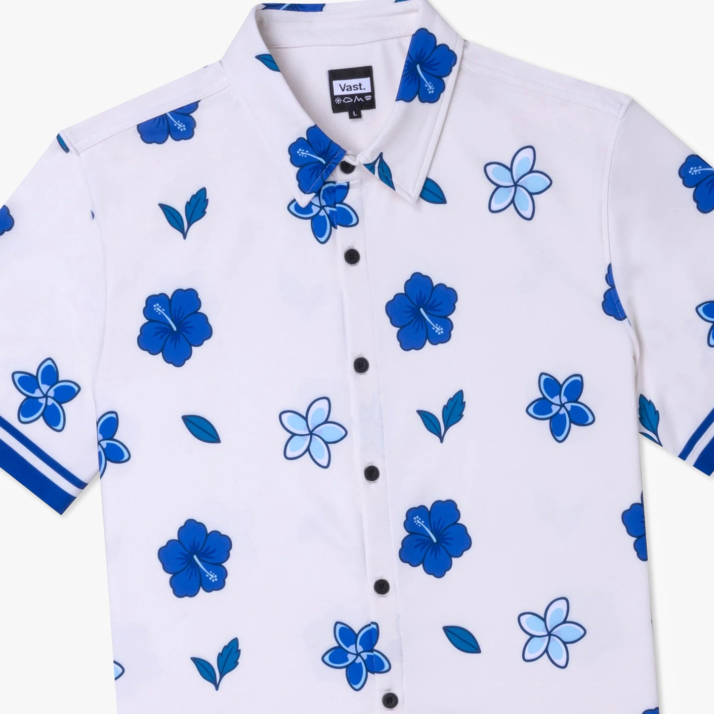 
                  
                    Men's Vast Aqua Terra Floral Dream Tech Button Up - 'Sand Multi'
                  
                