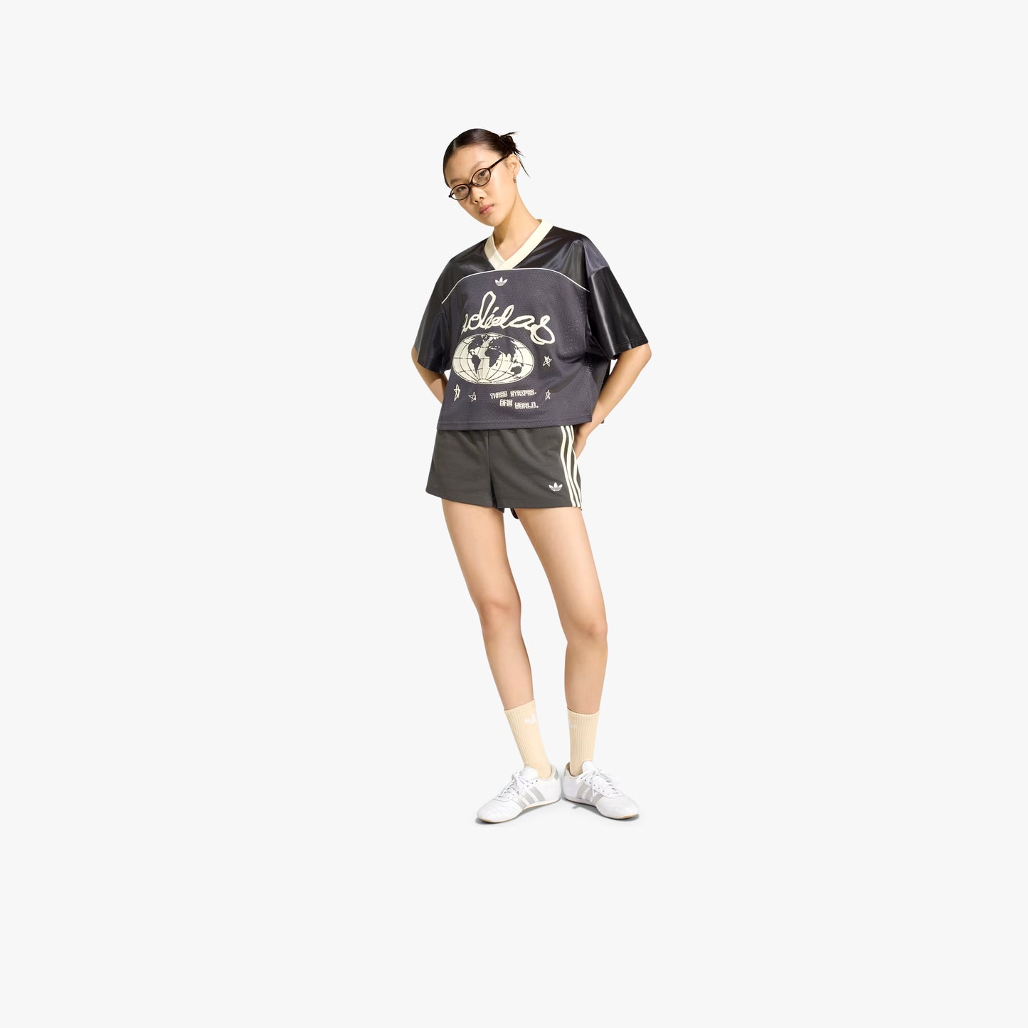 
                  
                    Women's Adidas Orginals Cropped Soccer Jersey - 'Utility Black'
                  
                