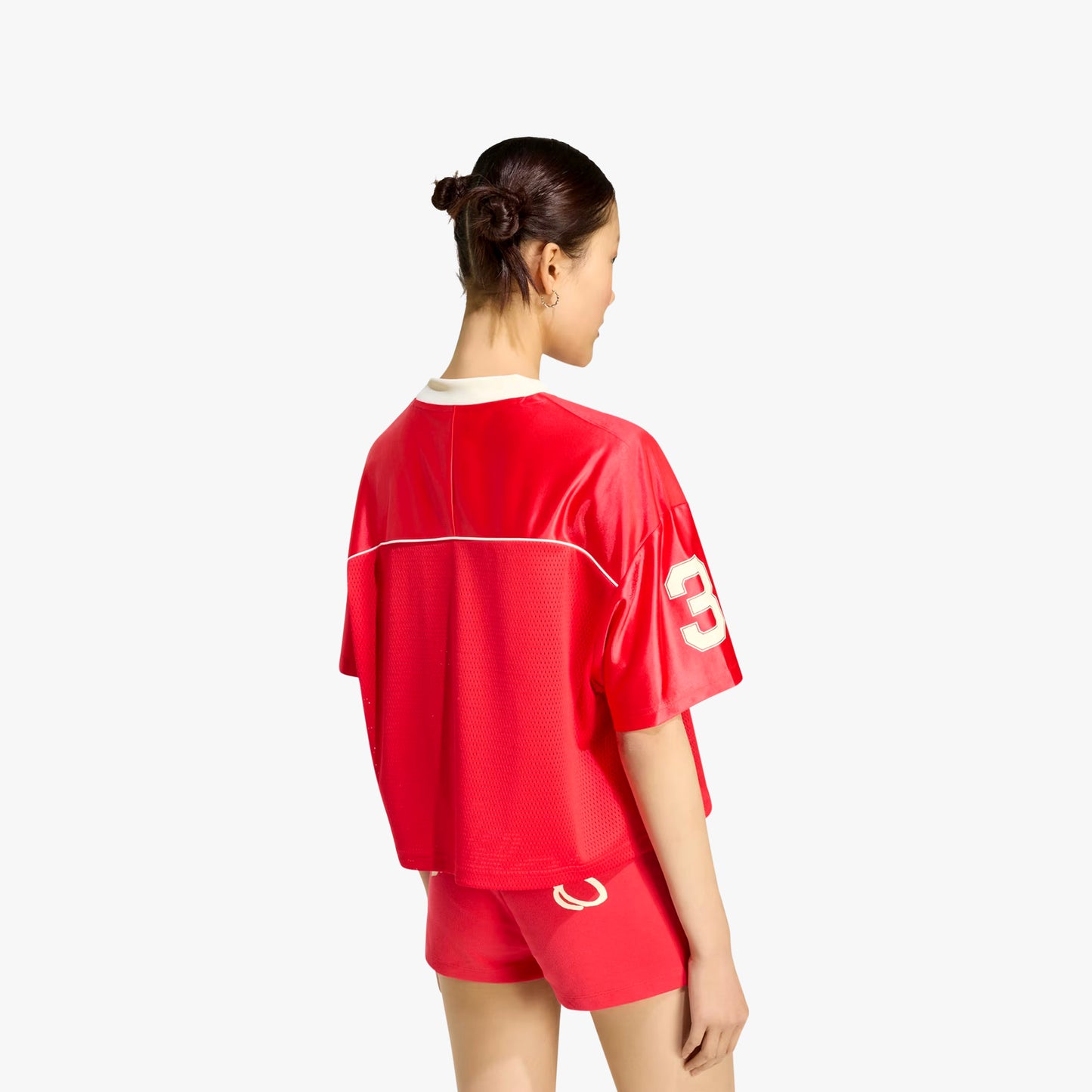 
                  
                    Women's Adidas Orginals Cropped Soccer Jersey - 'Pure Ruby'
                  
                