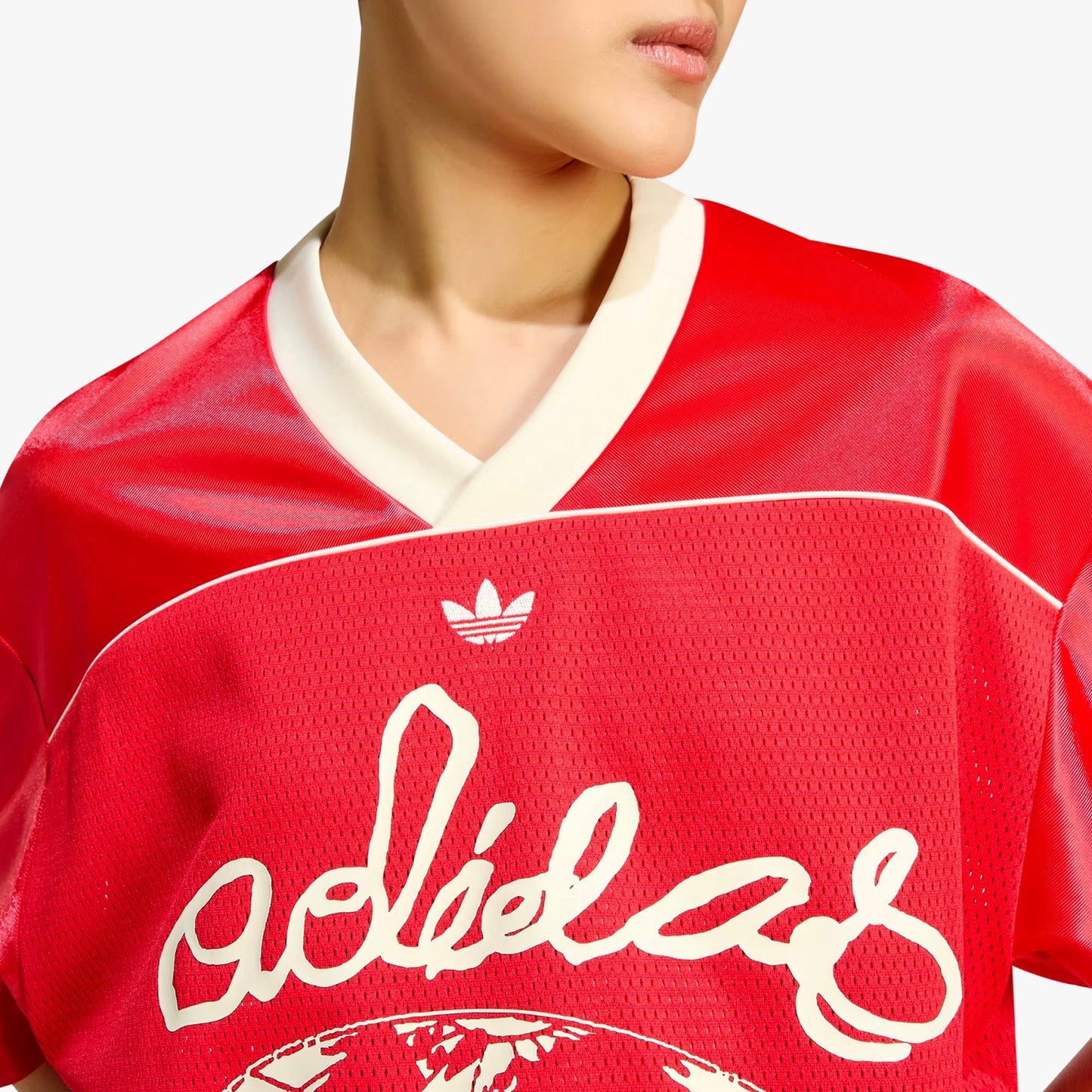 
                  
                    Women's Adidas Orginals Cropped Soccer Jersey - 'Pure Ruby'
                  
                