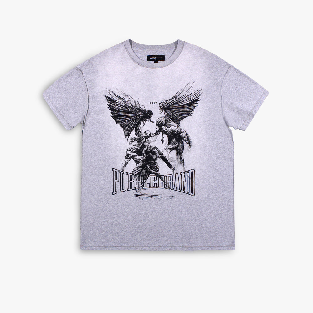 Men's PURPLE Brand Inside Out SS Tee - Heather