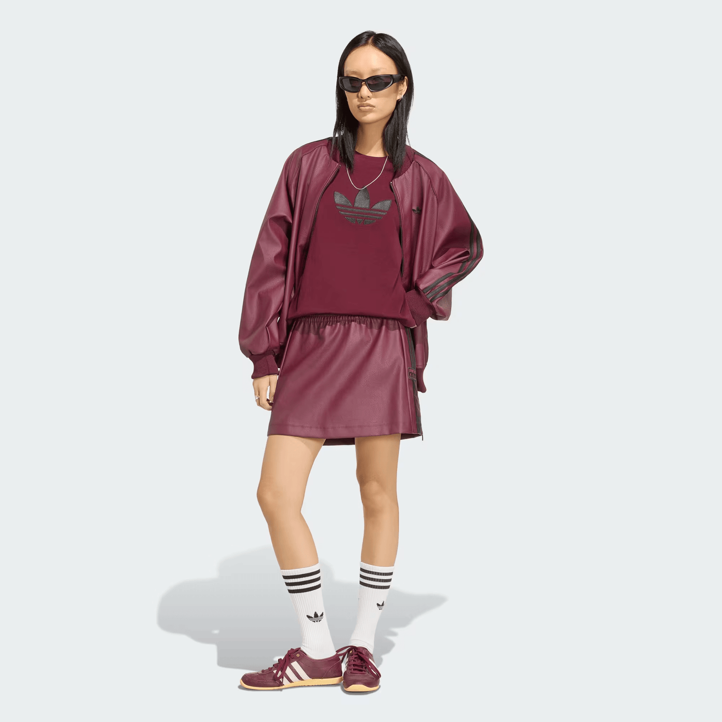 
                  
                    Women's Adidas PTR Adibrk Skirt - 'Maroon / Black'
                  
                