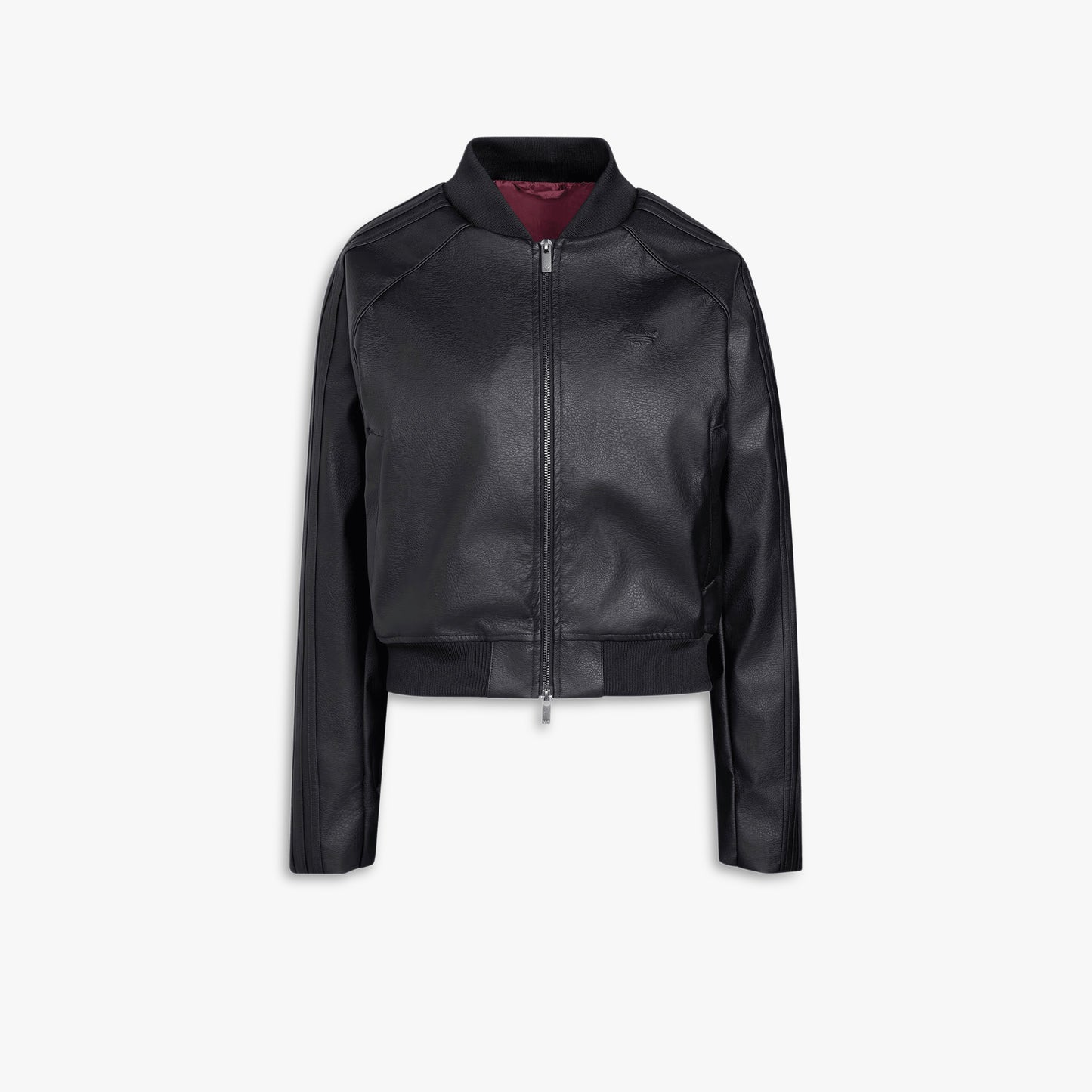 
                  
                    Women's Adidas SST Track Top - 'Black / Maroon'
                  
                