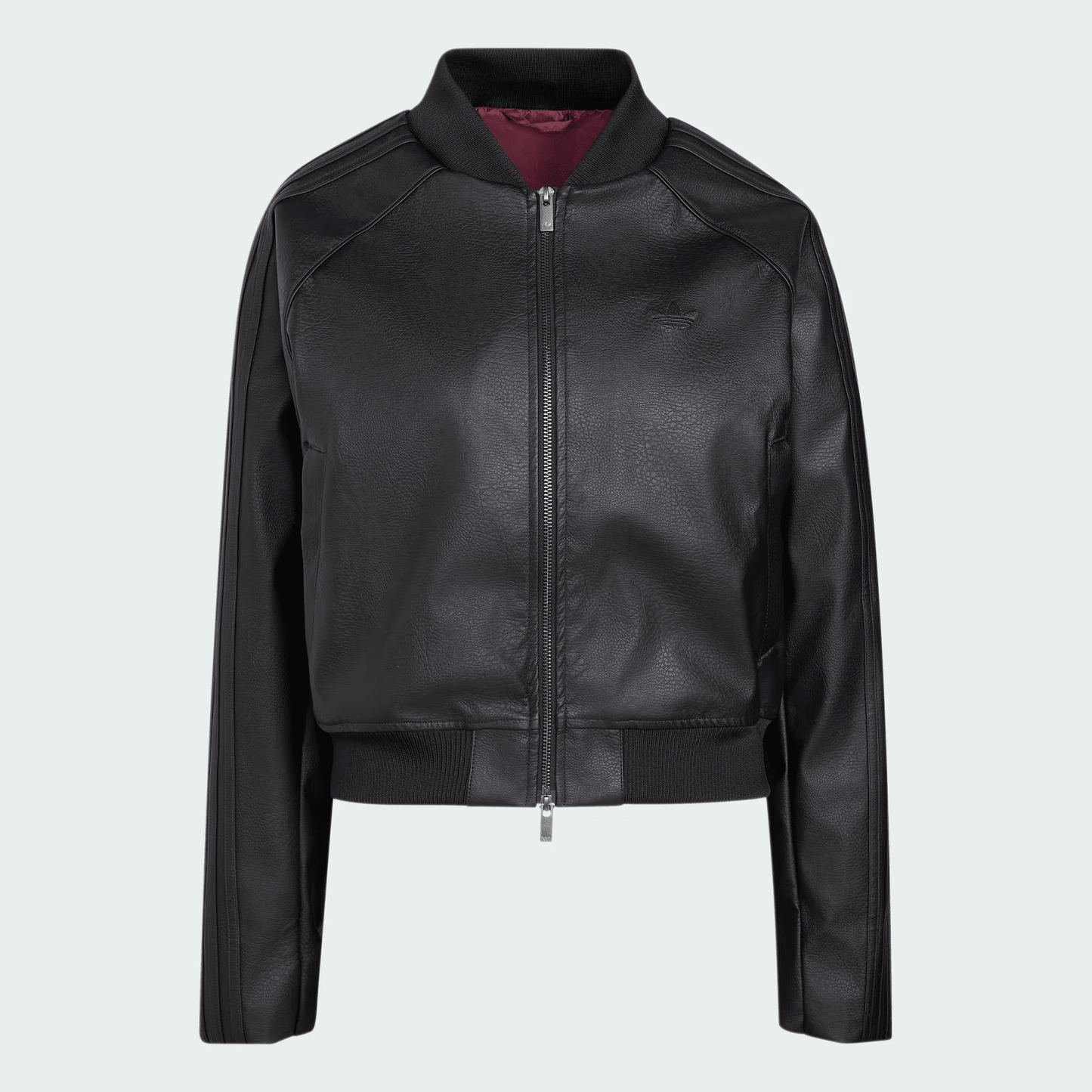 
                  
                    Women's Adidas SST Track Top - 'Black / Maroon'
                  
                