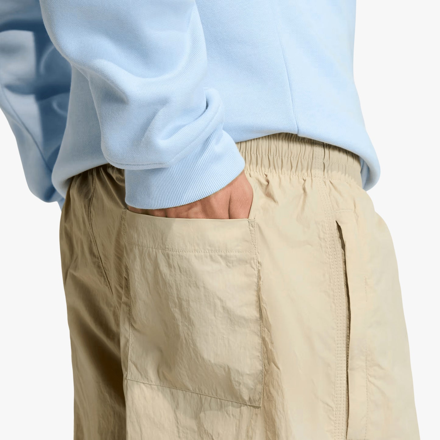 
                  
                    Men's Adidas Trefoil Essentials Woven Shorts - 'Stone Khaki'
                  
                