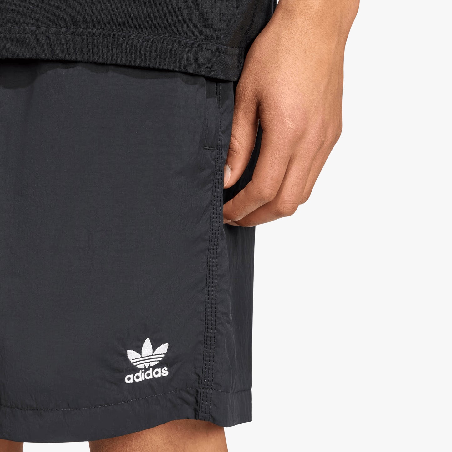 
                  
                    Men's Adidas Trefoil Essentials Woven Shorts - 'Black'
                  
                