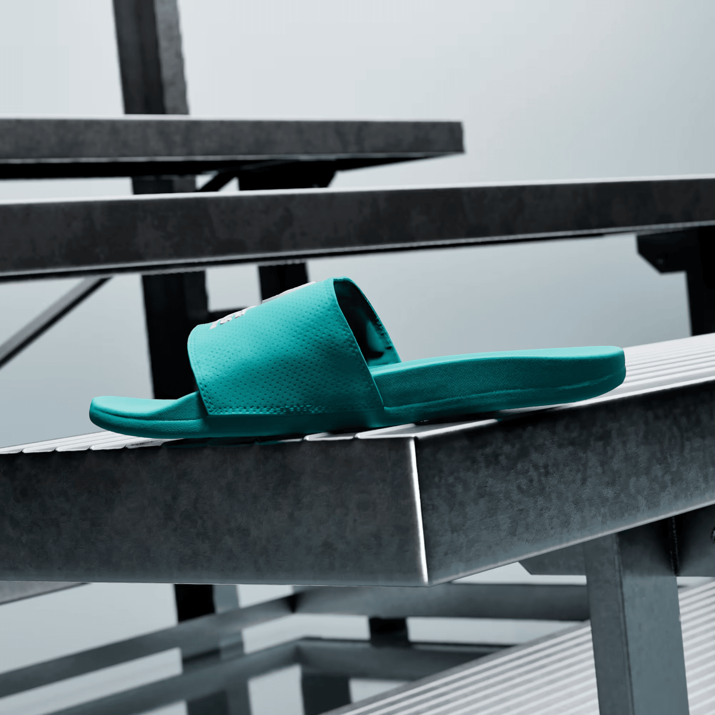 
                  
                    Men's Adidas Adilette Comfort Mercedes - 'Semi Mint Rush / Cloud White'
                  
                